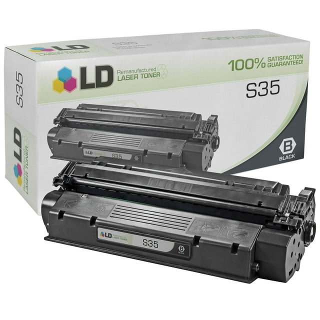 LD Remanufactured Black Laser Toner Cartridge for Canon 7833A001AA (S35) for use in the ICD-340, ImageClass D320, D340, D383 Printers