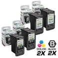 LD Remanufactured Canon PG240XL / 5206B001 & CL241XL / 5208B001 Set