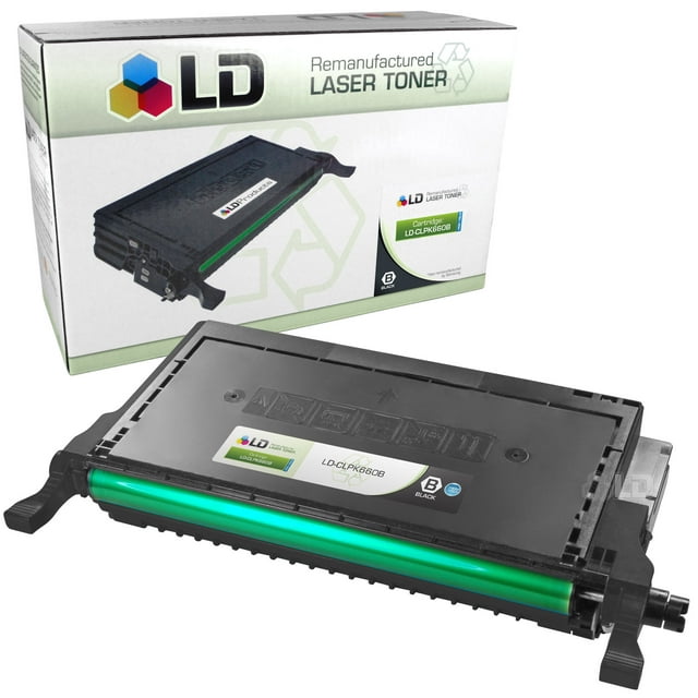 LD Remanufactured Replacement CLP-K660B High Capacity Black Laser Toner Cartridge for use in Samsung CLP-610ND, CLP-660N, CLP-660ND, CLX-6200FX, CLX-6200ND, CLX-6210FX, CLX-6240FX s