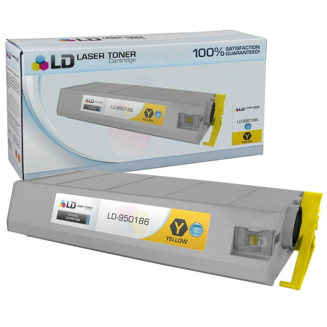 LD Remanufactured Toner Cartridge Replacement for Konica Minolta 950-186 High Yield (Yellow)