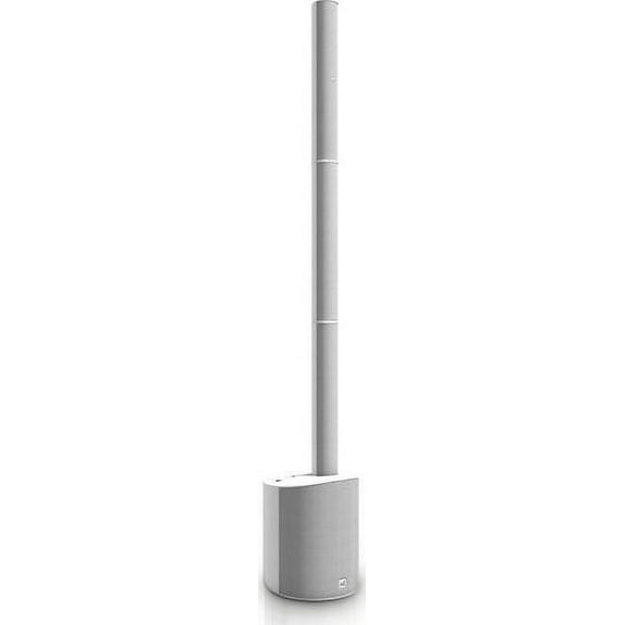LD Systems Ultra Portable Column PA System with Mixer and Bluetooth - White MAUI5W