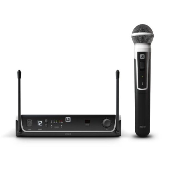 LD Systems U304.7 HHD (USA Version) Wireless Microphone System with Dynamic Handheld Microphone - 470-490 MHz