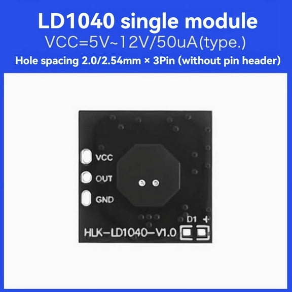 LD1040 10G Radar Sensing Module Low Power Micro-Motion Intelligent Perception Sensor