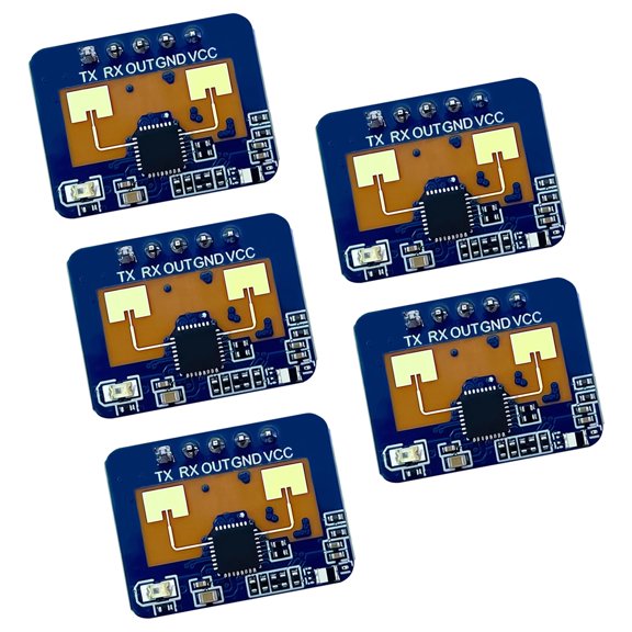 LD2410C Module with Soldered Header Pins 24GHz Frequency Intelligent Sensing Low Power Circuit