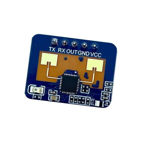 LD2410C Module with Soldered Header Pins 24GHz Frequency Intelligent Sensing Low Power Circuit