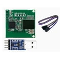 thumbnail image 1 of LD6001C 60GHz MmWave Radar Sensor+CH340 Board Passenger Flow Statistics Sensor Module Entranc/Exit Human Presence Sensor, 1 of 8