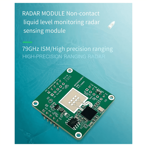 LD8001B 79G Millimetre Wave Level Detection Sensor Non-Contact Radar Module High Precision Level Measurement LD8001B