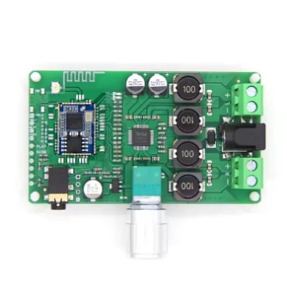 LDAC Bluetooth 5.1 QCC5125 Lossless Decoding Knob AUX Input APTXHD Power Amplifier Board 10W 20W,A,1 * amplifier board(The circuit board printing is slightly different, which does not affect the use)
