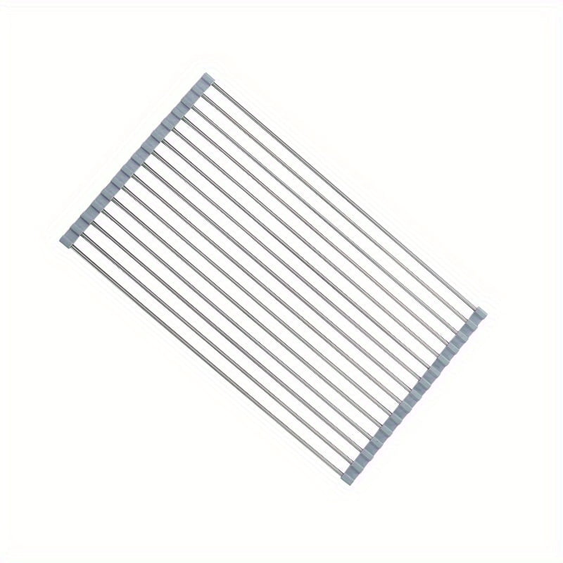 LDBaoXXYYRoll-Up Dish Drying Rack, 460°F Heat Resistant, Foldable ...
