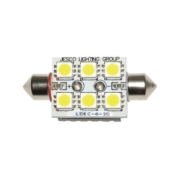 LDEC Festoon Series - 6 High Power LEDs