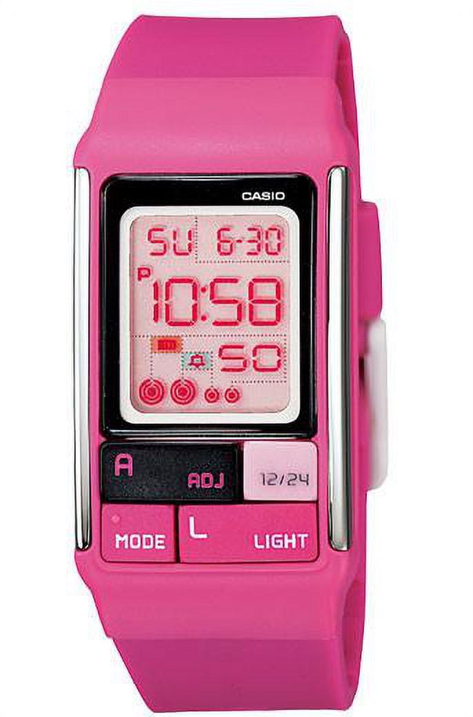 LDF52 4A Women s Poptone Pink Pastel LCD Digital Watch