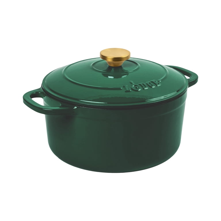 Lodge 7 Quart Emerald Enamel Cast Iron Dutch Oven - Walmart.com