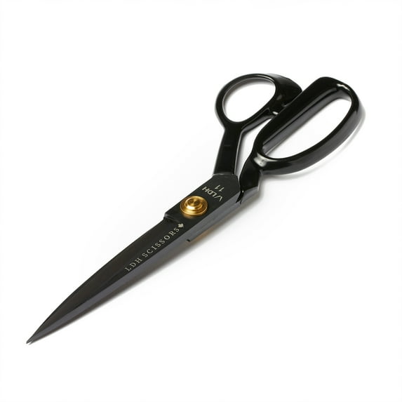 LDH Fabric Shears, Midnight Edition, Rubber Handle, Multiple Sizes