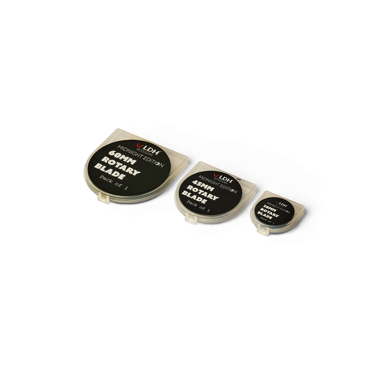 LDH Rotary Cutter Blades, Midnight Edition, *** Requires Rotary Cutter***