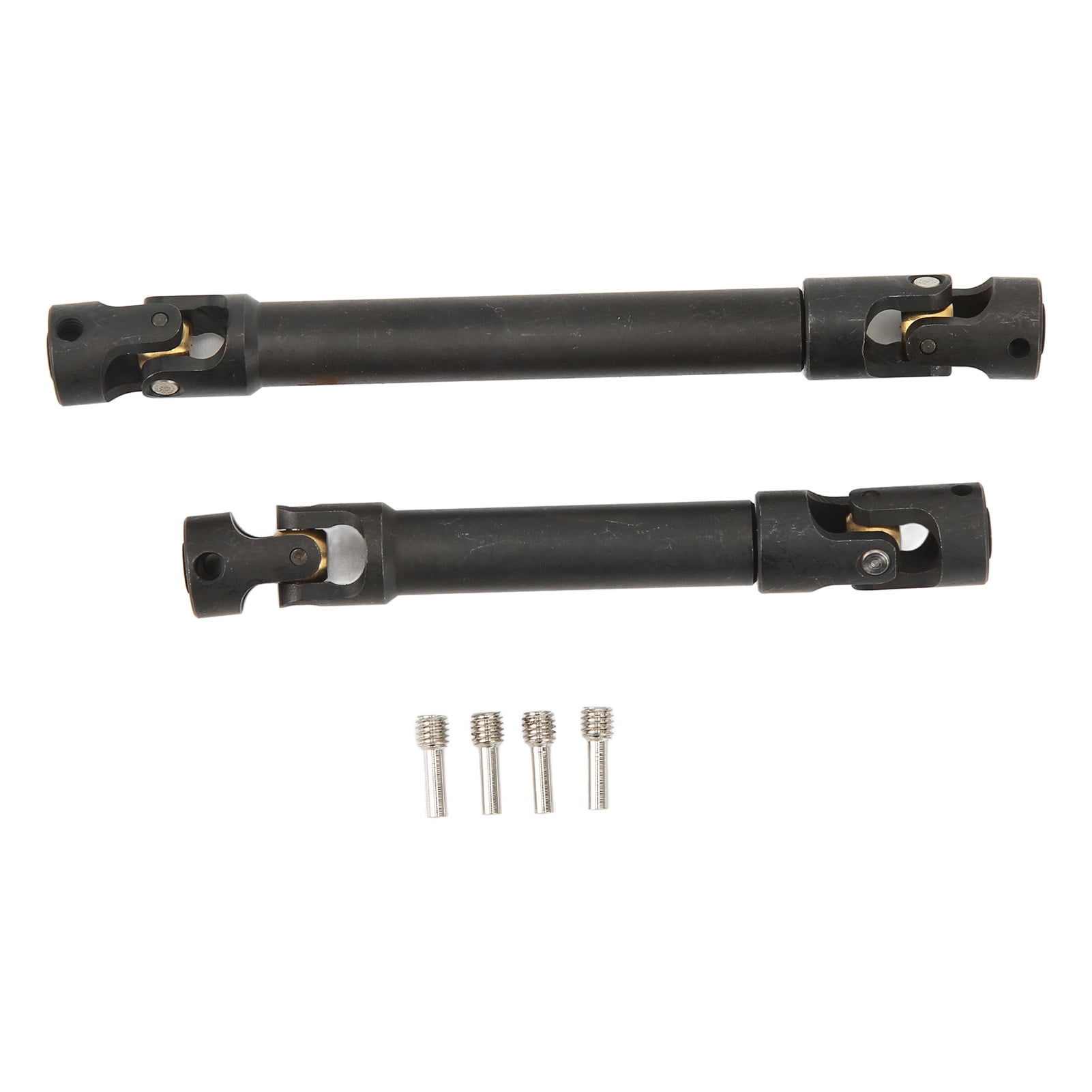 LDIHAO 2 Pcs RC Drive Shaft Steel RC CVD Transmission Shaft for Axial SCX10 and Other 1/10 RC