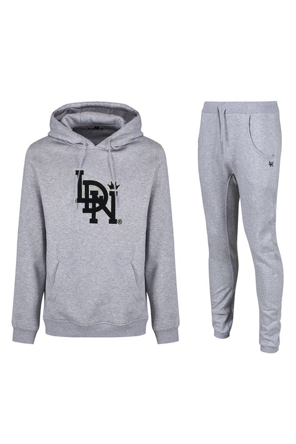 LDN Original Large Logo Tracksuit Gray