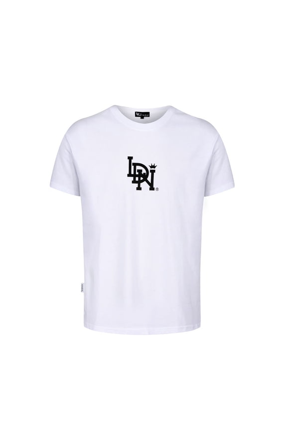 LDN Original T-Shirt Mid Logo White