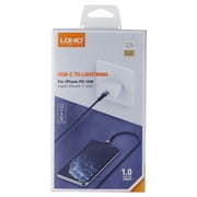 LDNIO 100 CM USB-C to Lightning 8-Pin Cable - Gray