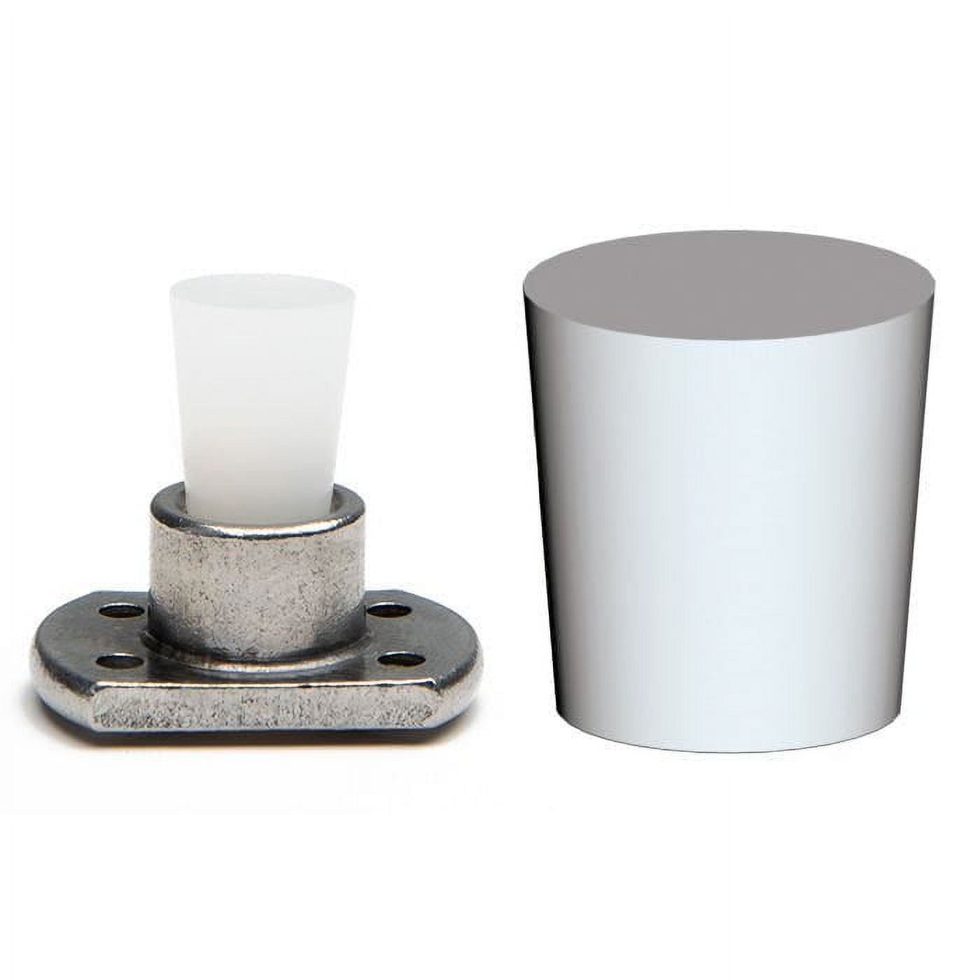 LDPE Wide Flange Tapered Plugs - Bag of 2,500 LDPE Plastic Protective ...