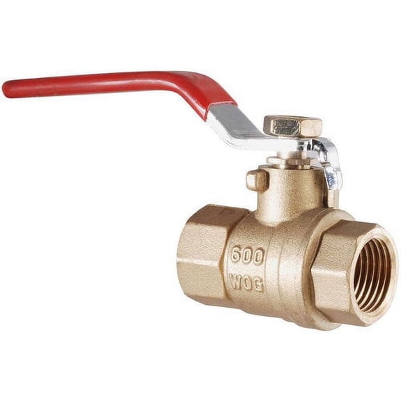 LDR 022 2233 Full Port Ball Valve, 1/2"