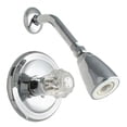 thumbnail image 1 of LDR  Chrome & Acrylic Single Handle Shower Faucet Set, 1 of 1