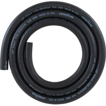 LDR Global Industries 516 F145 5 ft. Fuel Tubing, Black - 0.25 x 0.5 in.