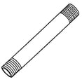 thumbnail image 1 of LDR Industries 12546107 1.25 x 2.5 in. Galvanized Import Steel Pipe Nipple, 1 of 2