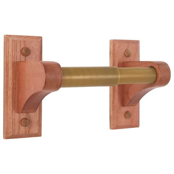 LDR Oak Ash Wood Toilet Paper Holder