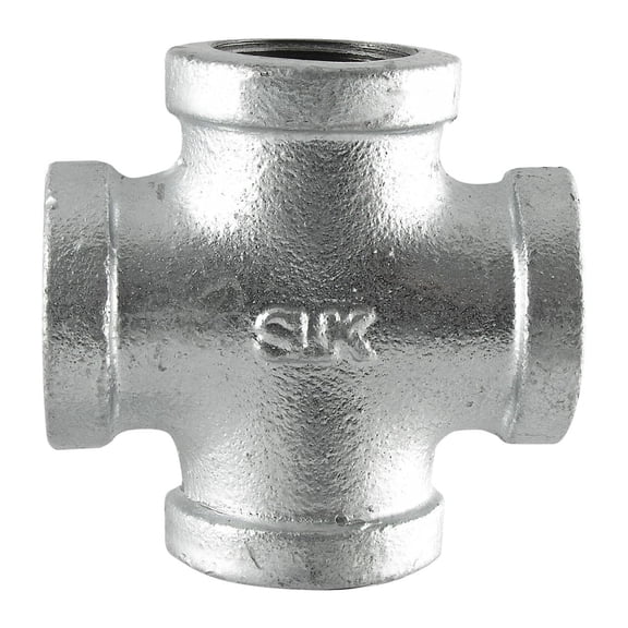LDR 311 CR-114 Galvanized Cross, 1-1/4-Inch
