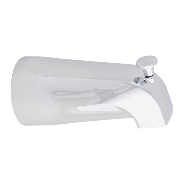 Delta Faucet 547-448 Tub Diverter Spout - Chrome, For 5/8" OD Copper Pipe, Adjusts From Wall