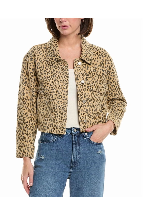 womens  Dylan Jacket, l, Brown