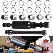 LE-JX Injector Sleeve Cup Removal Installation tool with Parts Kit For Cat Caterpillar C7 C9 3126B with Style HUEI injectors