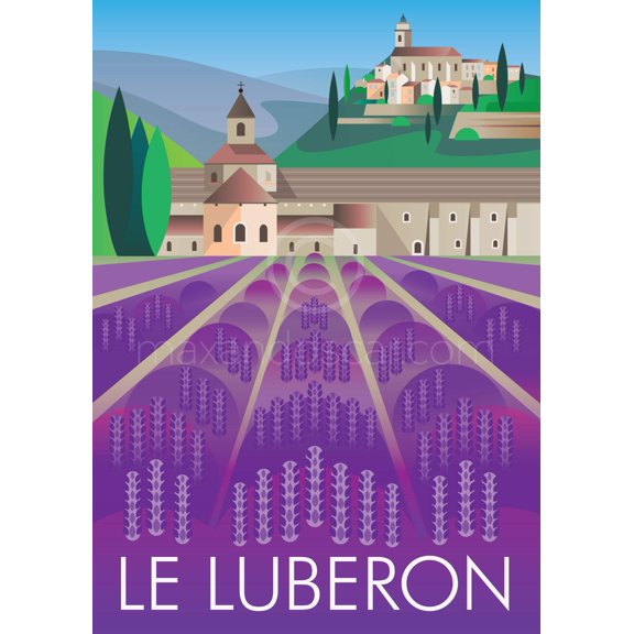 LE LUBERON PRINT