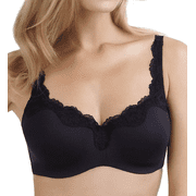 LE MYSTERE Black Dream Tisha Lace Full-Busted Bra, US 44B, UK 44B, NWOT