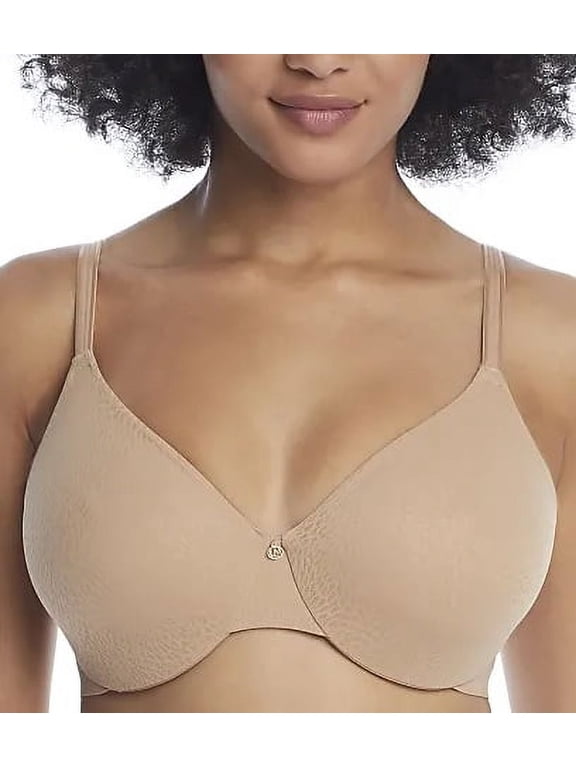 LE MYSTERE Natural Tech Fit Smoother Underwire Bra, US 32F, UK 32E, NWOT