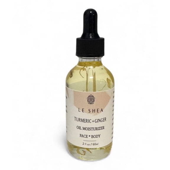Turmeric  Ginger Moisturizing Face  Body Oil - Brightening Botanical