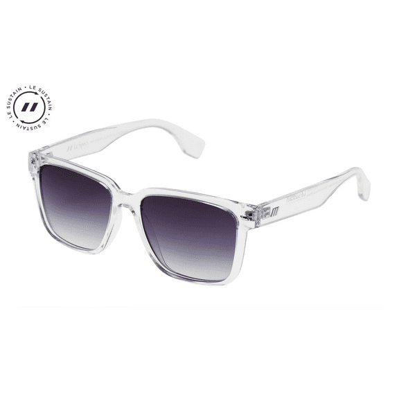 LE SPECS Le Sustain Unisex Sunglasses Mr Bomplastic Pewter Cool Smoke Grad