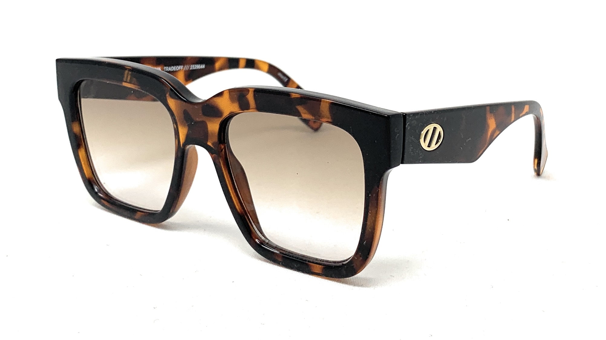 LE SPECS Le Sustain Womens Sunglasses Tradeoff 2329644 Dark Tortoise 54mm Le Specs Sunglasses in Sunglasses - Walmart.com main image 3
