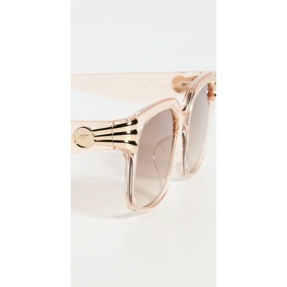 LE SPECS Women's Sunglasses Shell Shocked 2202513 Pink Champagne 55mm