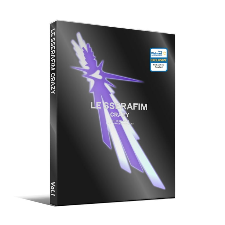 LE SSERAFIM - 4th Mini Album 'CRAZY' THUNDERING CEDAR
