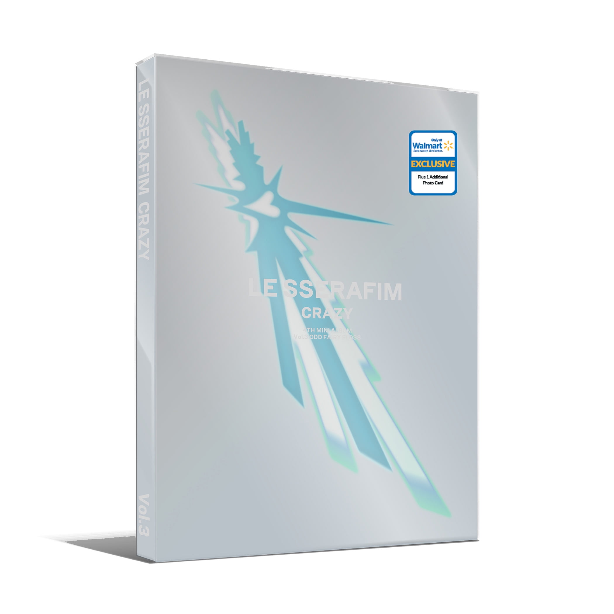 LE SSERAFIM - 4th Mini Album 'CRAZY' ODD FAIRY FLOSS - Walmart