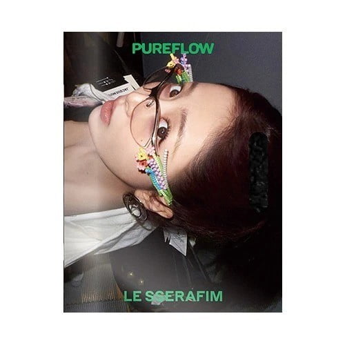 LE SSERAFIM - [PUREFLOW PT.1] 2nd Studio Album COMPACT INNOCENT GREEN Version