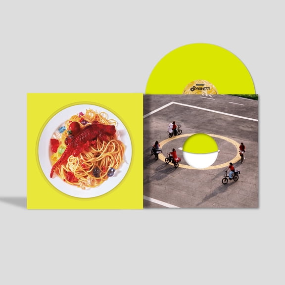 LE SSERAFIM - [SPAGHETTI] 1st Single Album Vinyl NEON YELLOW Version