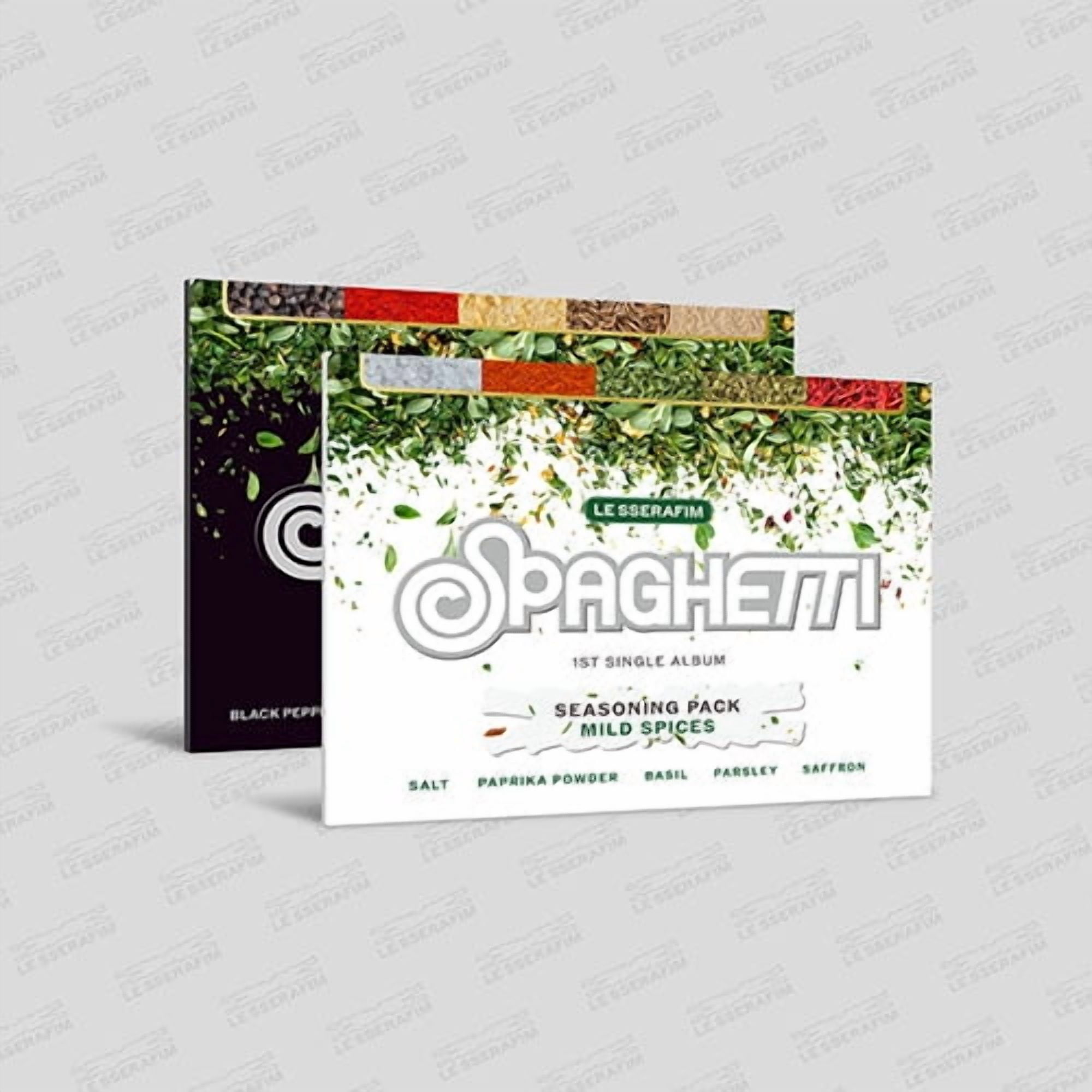 1st Single Album 'SPAGHETTI' (COMPACT Ver.) - CD de Le Sserafim - Música