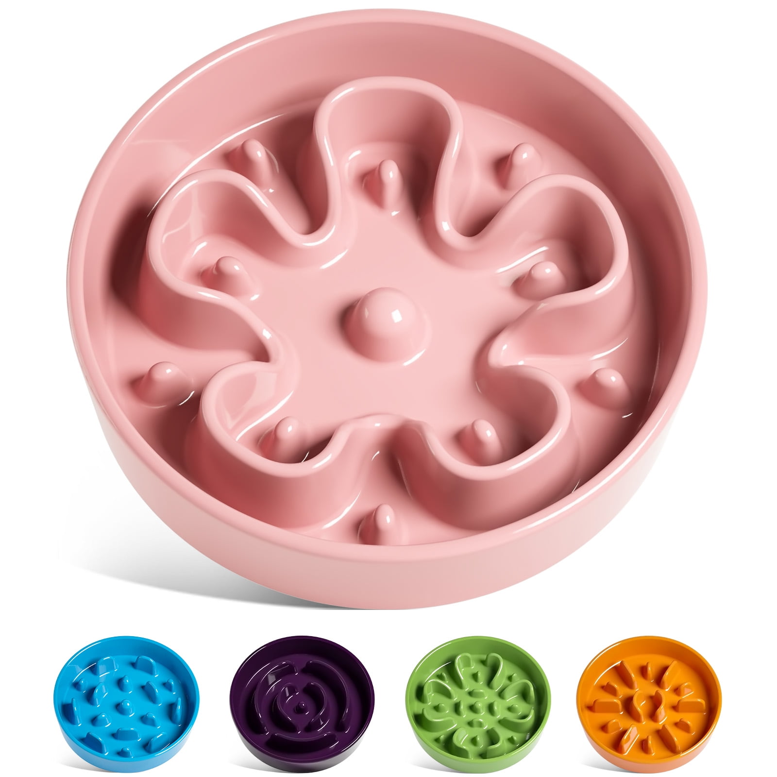 https://i5.walmartimages.com/seo/LE-TAUC-8-Inch-Ceramic-Slow-Feeder-Dog-Bowl-for-Medium-Breed-Maze-Pink-Bloom-1-5-Cups_1182da91-f0e0-4f91-bf90-8bb6e33a6a61.cf52875137d8e212c968ad8ddbf0c007.jpeg