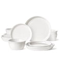 thumbnail image 1 of LE TAUCI 12-Piece Ceramic Dinnerware Set for 4, Kitchen Plates and Bowls Set, Durable White Dinner Set, Microwave & Dishwasher Safe Tableware, 1 of 13