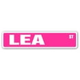 thumbnail image 1 of LEA Street Sign Childrens Name Room Sign | Indoor/Outdoor |  36" Wide, 1 of 5