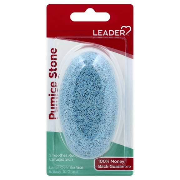 LEADER Pumice Stone for Feet, Hands, and Elbows - Natural Callus Remover & Exfoliator