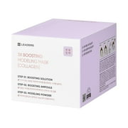 LEADERS 3X Boosting Modeling Mask | 3-Step Korean Skincare with Vitamin, Tea Tree & Collagen | Skin Elasticity & Firmness | Improve Sagging Skin | Collagen for Toning & Anti-Aging Skin (Collagen)