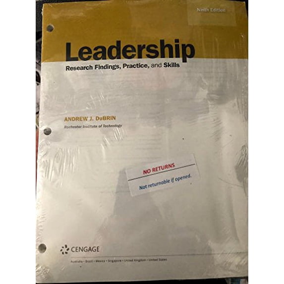 Pre-Owned LEADERSHIP:RSRCH.FINDINGS...(LOOSE)